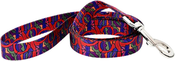 Eco Friendly Van Heemskerck Fashion Dog Leash, 5-Feet