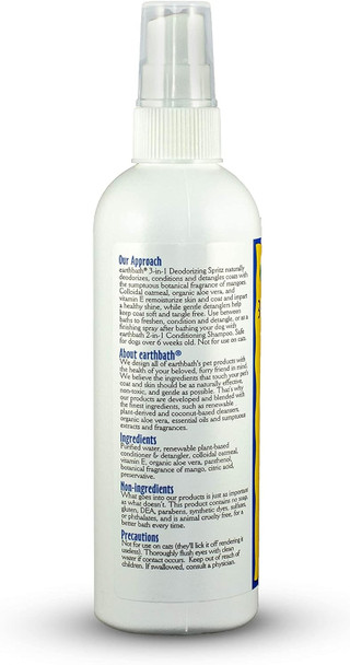 Earthbath Mango Tango Dog Spray 8Oz Earthbath Mango Tango Dog Spray 8Oz