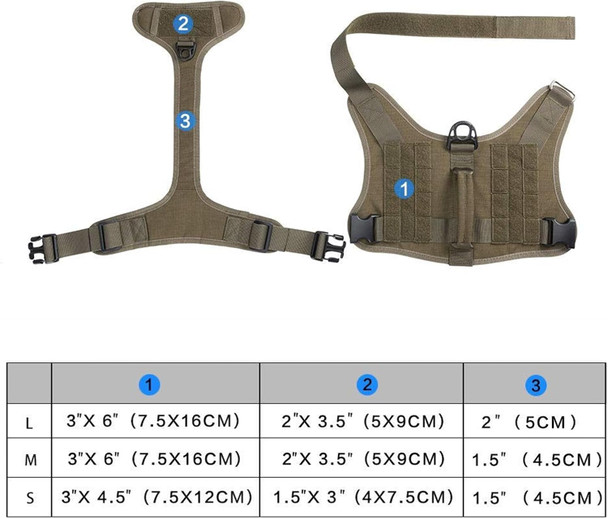 Excellent Elite Spanker Tactical Dog Harness Vest With Handle Military Dog Harness Adjustable Training Harness No Pull Dog Harness For Small Medium Large Dogs(Ranger Green-S)