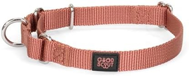 Good Scout Heavy Duty Dog Collar For Medium Dogs, Puppy Training Collar With Adjustable Flex Loop For Comfortable Fit, Reflective Material For Safety & D-Ring For Quick Leash Attachment, Brick Good Scout Heavy Duty Dog Collar For Medium Dogs, Puppy Training Collar With Adjustable Flex Loop For Comfortable Fit, Reflective Material For Safety & D-Ring For Quick Leash Attachment, Brick