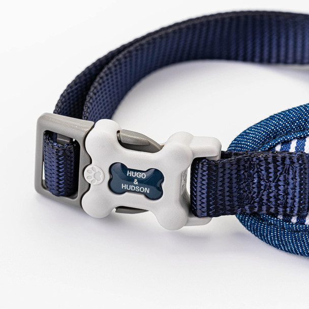 Hugo & Hudson Easy Walk Dog Harness, Adjustable Quick Dry No-Pull Pet Harness, Green, Size 9