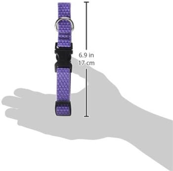 Lupinepet Eco 3/4 Lilac 9-14 Adjustable Collar For Small Dogs Lupinepet Eco 3/4 Lilac 9-14 Adjustable Collar For Small Dogs