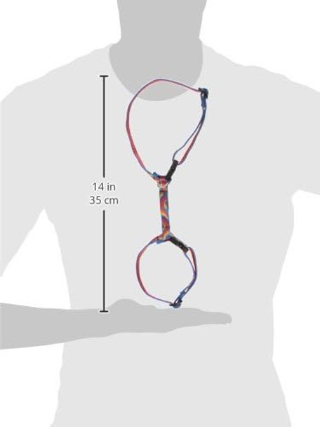 Lupinepet Originals 1/2 Lollipop 12-20 H-Style Harness For Small Pets