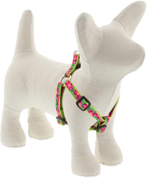 Lupine Small Step In Dog Harness 1/2 Wide Petunias With 12-18 Girth Lupine Small Step In Dog Harness 1/2 Wide Petunias With 12-18 Girth