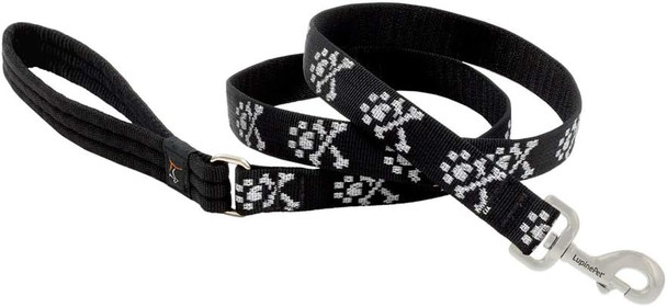 Lupinepet Originals 1 Bling Bonz 4-Foot Padded Handle Leash For Medium And Larger Dogs Lupinepet Originals 1 Bling Bonz 4-Foot Padded Handle Leash For Medium And Larger Dogs