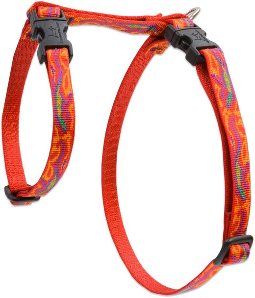 Lupinepet Originals 1/2 Go Go Gecko 12-20 H-Style Harness For Small Pets