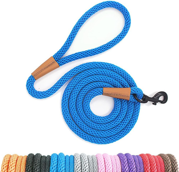 Lynxking Dog Leash Rope Dog Training Leash 2Ft 6Ft Strong Heavy Duty Braided Training Lead Leashes For Small Medium Large Dogs