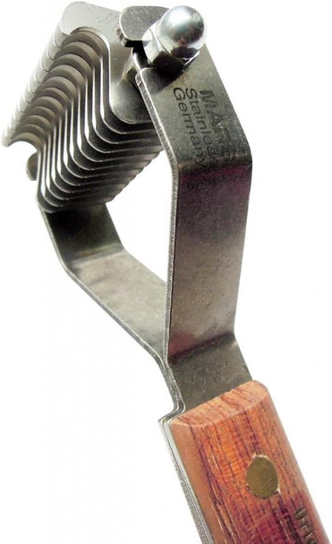 Mars Professional Dog Stripping Knife Grooming Tool, Left-Handed, For Mediun Fur