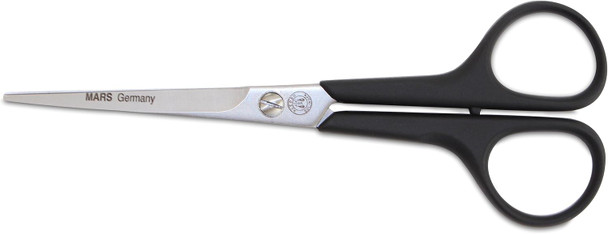 Mars Professional Stainless Steel Hair Grooming Scissors Shears, Nylon Handles, 6 Length