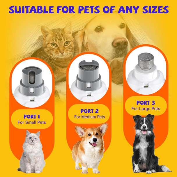 Dog Nail Trimmers, Usable For Cat Nail Clipper, Dog Nail Grinder, d Dog Nail Grinder Silent Use, Rechargeable Battery, Equipped With Led Light, Suitable For Small/Medium/Large Dogs