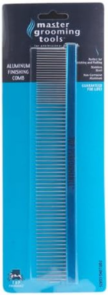 Master Grooming Tools Aluminum Finishing Comb — Versatile Combs For Grooming Dogs, 10, Black Master Grooming Tools Aluminum Finishing Comb — Versatile Combs For Grooming Dogs, 10, Black