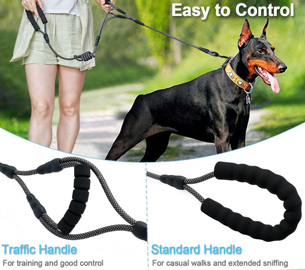 Maypaw 15Ft/20Ft/25Ft/30Ft/35Ft/40Ft/50Ft/100Ft Long Rope Training Dog Leash- Heavy Duty Nylon Recall Pet Tracking Line- For Small Medium Outside Training Play Camping Or Backyard