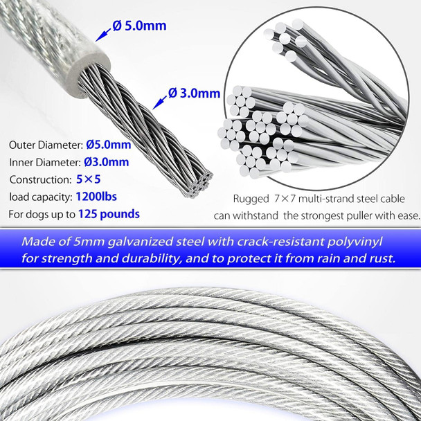 Double Retractable Dog Leash For Two Dogs Up To 50 Lbs Per Dog - 16 Ft Coupler Dog Leashes For Small Medium Dogs - One Locked System, Non Slip Grip, Tangle