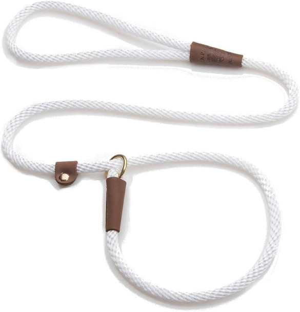 Mendota 3/8 By 4' Slip Lead, White, Small