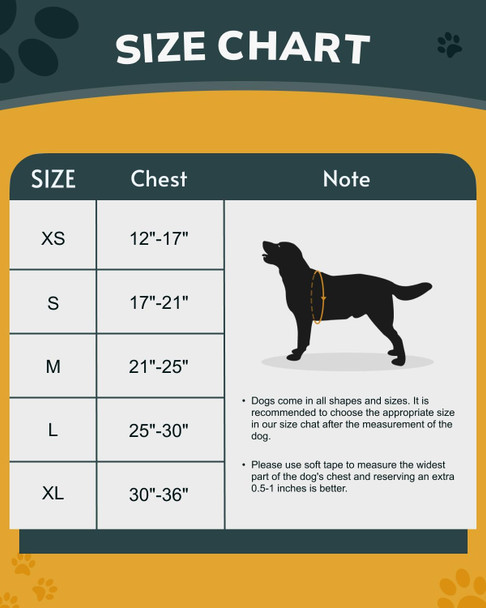 Midog Dog Harness, No-Pull Pet Harness And Leash Set For Small Medium Large Dogs Walking, No Choke Front Clip Dog Reflective Harness, Adjustable Soft Padded Pet Vest With Easy Control Handle (Blue,L)