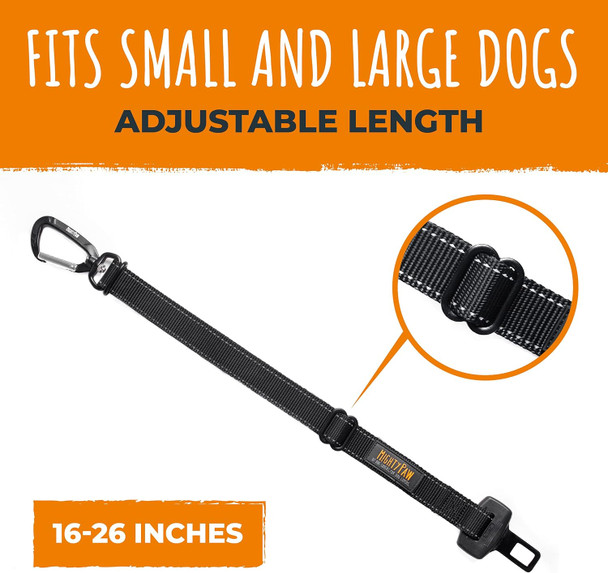 Mighty Paw Sport Harness 2.0 - Padded Dog Harness - Adjustable Neck And Chest Straps - Reflective Stitching - Dog Harness Car Travel - Harness Dog No Pull - Dog Harness Reflective - Small - Green