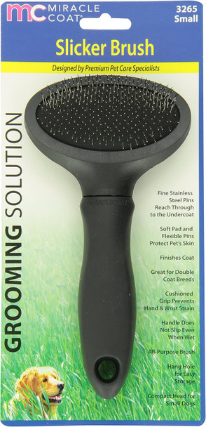 Miracle Coat Slicker Dog Brush, Small Miracle Coat Slicker Dog Brush, Small