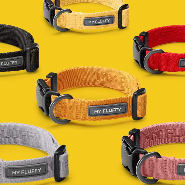 Premium Adjustable Dog Collar For Small To Medium Dogs Color Red Medium