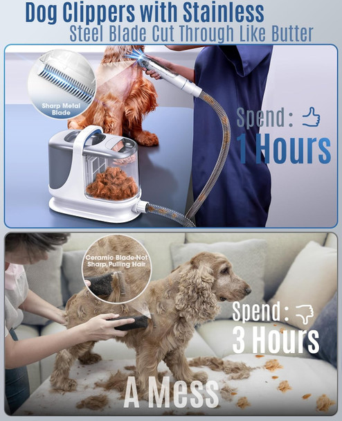 Oneisall Low Noise Dog Clippers Replacement Double Blade