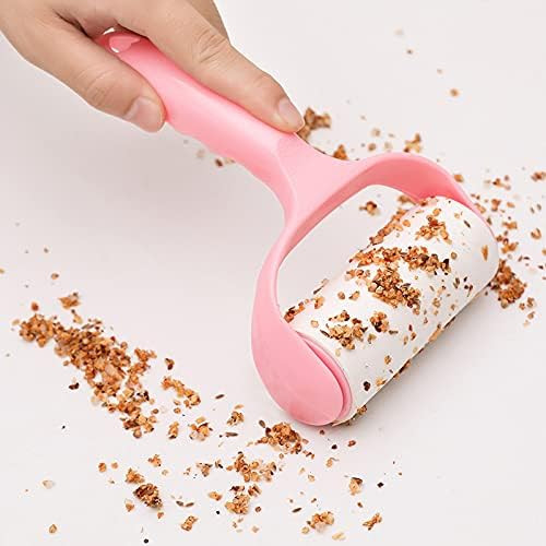 Cleaner Sticky Pet Lint Fluff Hair Washable Remover Clothes Roller Cleaning