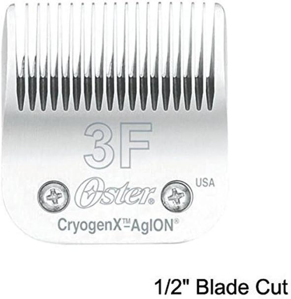 Oster Cryogen-X Pet Clipper Blade, High Carbon Steel, 3F Oster Cryogen-X Pet Clipper Blade, High Carbon Steel, 3F