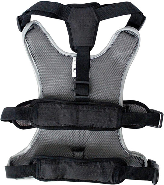 Designer Dog Collar For Large Dogs, Red 16-26 - Adjustable Quick Release Dog Collar With Metal D Ring And A Buckle - Thick, Padded Polyester And Neoprene Collar For Dogs