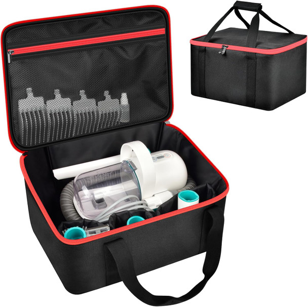 Pet Grooming Supplies Organizer For Neabot For Neakasa P1 Pro Pet Grooming Kit & Vacuum Suction Dogs Cats Hair, Storage Bag For Grooming Tools, Clippers, Cleaning Brush, Trimmer, Nozzle Head -Box Only