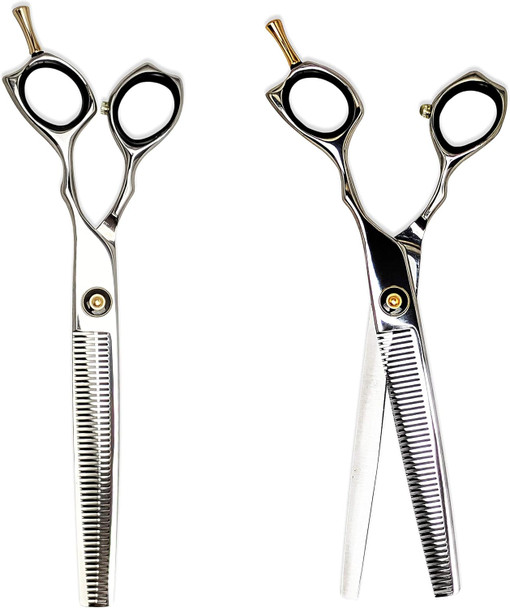 Lightweight Pet Thinning Shears - Professional Thinning Scissors With 48-Toothed Blade Built For Professional Use