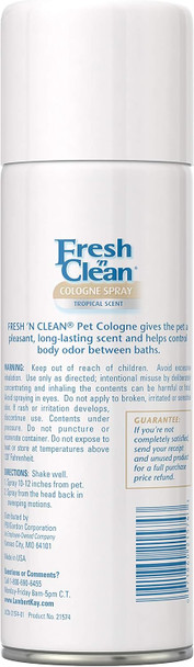 Petag Fresh 'N Clean Fresh 'N Clean Cologne Spray Tropical Scent