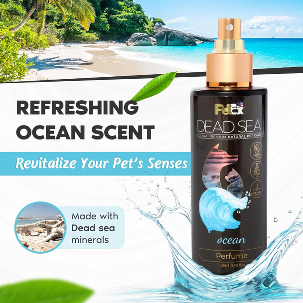 Premium Pet Perfume Ultra Premium Pet Care With Dead Sea Minerals Dog Perfume Long Lasting Spray Natural Pet Cologne - Suitable For Dogs And Cats