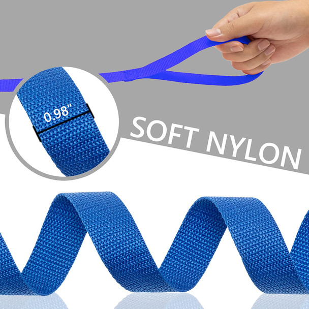 6 Pcs Slip Lead Dog Leash, 6 Ft Short Dog Leash With O-Ring For Walking Rescues Training Running Grooming Shelter, Strong Dog Leashes Control Small Meidum Large Dogs/Puppy