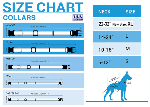 Pets First Nhl Nashville Predators Collar For Dogs & Cats, Medium. - Adjustable, Cute & Stylish The Ultimate Hockey Fan Collar (Pack Of 2)