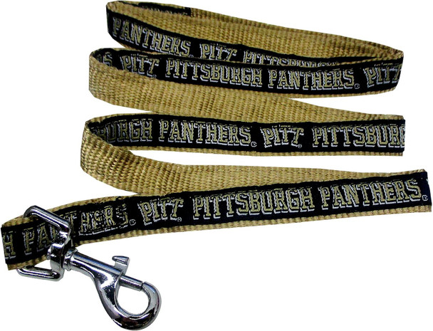 Pets First Collegiate Pet Accessories, Dog Leash, Pittsburgh Panthers, Medium