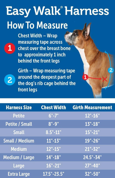 Petsafe Easy Walk Dog Harness - No Pull Dog Harness - Petite/Small, Black