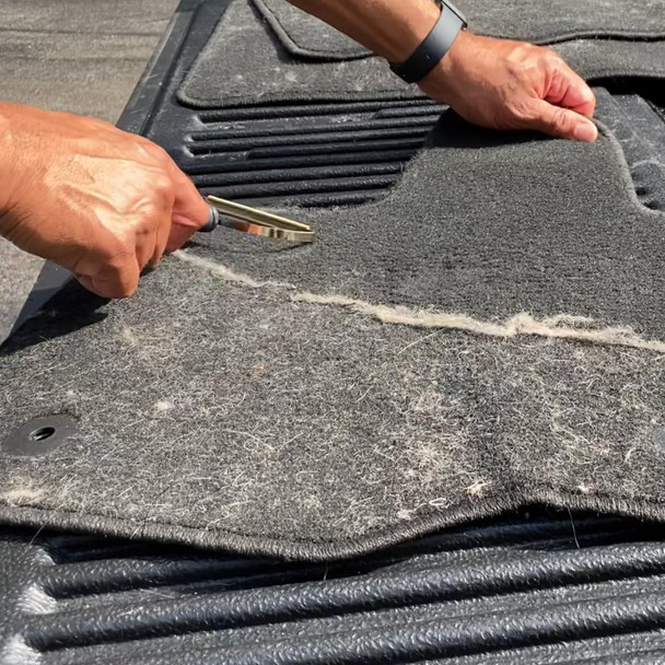 Miracle Tool Pet Hair Remover – Carpet Rake For Pet Hair – Car Detailing Tools For Car Carpet Cleaner, Dog Hair Remover For Car Detailing Supplies, Pet Hair Rake, Car Pet Hair Removal Tool