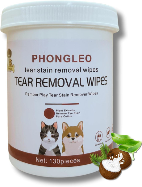 Dog Eye Wipes, Eye Wipes For Dogs, Eye Wipes For Cats, 130Pcs 2.2Inch, Dog Toys, Ear Wax Removal, Water Wipes, Disinfecting Wipes, Dog Toothpaste, Ear Cleaner Dog Cleaning Wipes, Pet Wipes For Dogs.