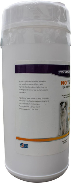 No More Tears Eye And Stain Wipes 60Ct