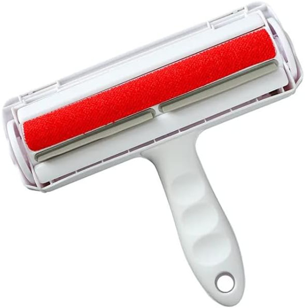 Pet Hair Remover Scraper - Reusable Lint Roller For Furniture Couch Carpet Clothes Multi-Surface - Portable Fur Removal Tool For Dog Hair Cat Hair