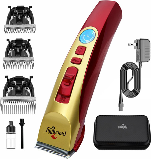 Dog Clippers Professional Heavy Duty Grooming Clipper 2-Speed Low Noise High Power Rechargeable Cordless Pet Tools For Small & Large Dogs Cats Pets With Thick Coats Dog Clippers Professional Heavy Duty Grooming Clipper 2-Speed Low Noise High Power Rechargeable Cordless Pet Tools For Small & Large Dogs Cats Pets With Thick Coats