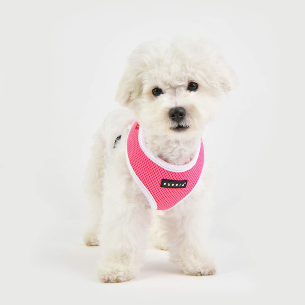 Authentic Puppia Ritefit Harness With Adjustable Neck, Navy, Small