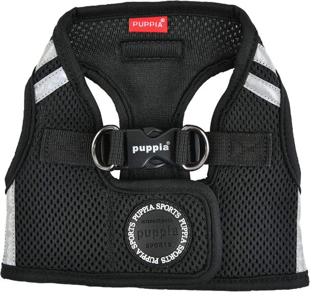 Puppia Soft Vest Harness Pro - Black - L