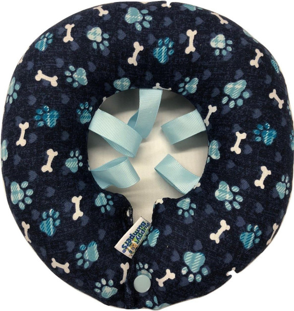 Limited Edition Puppy Bumpers Blue Paw Prints (Up To 10)