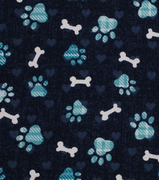 Limited Edition Puppy Bumpers Blue Paw Prints (Up To 10)