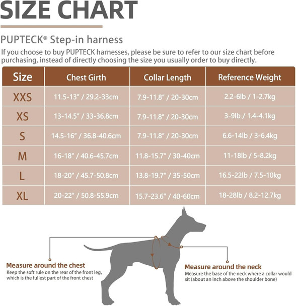 Pupteck Adjustable Dog Harness Collar And Leash Set Step In No Pull Pet Harness For Small Medium Dogs Puppy And Cats Outdoor Walking Running, Soft Mesh Padded Reflective Vest Harnesses, Beige S