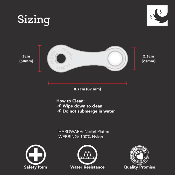 Rc Pet Products, Versatile, Weather-Resistant, Durable, Poppin Light Grey