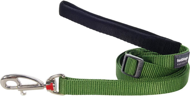 Red Dingo Classic Lead Small 6', Green