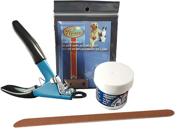 Usa-Made Nail Grooming Kit, Small To Medium, Blue (Pf0530)