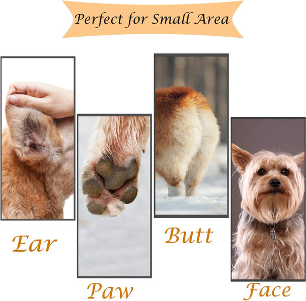 Dog Clippers, Cordless Cat And Small Dogs Clipper, Low Noise Electric Pet Trimmer, Dog Grooming Clippers For Trimming Dog'S Hair Around Paws, Eyes, Ears, Face, Rump (Black)