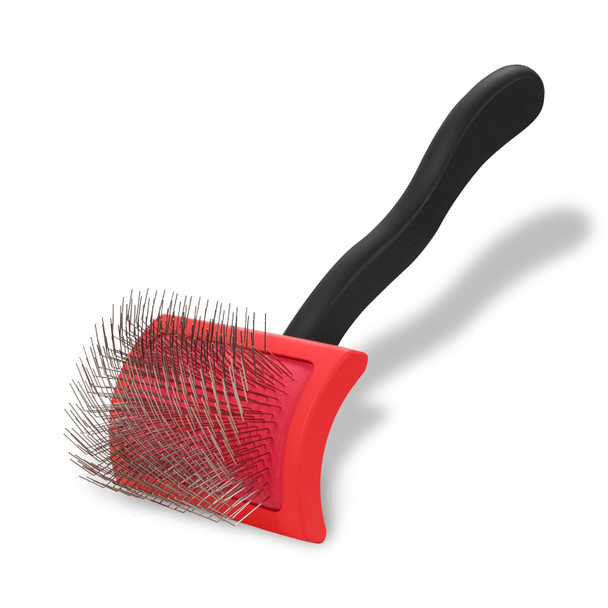 Paw Brothers Big Paw Dog Slicker Brush For Doodles, Goldendoodles, Poodles, Brush For Long Haired Dogs, Long Pin Dog Brush, Grooming Brush For Long Short Haired Dogs, Medium