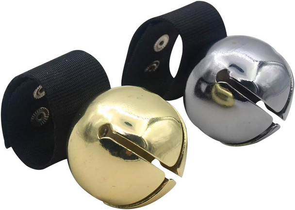 Scenereal Large Dog Collar Bell For Training, Hiking, Walking, Hunting, Pet Tracker, 2 Pack 1.5 Extra Loud Pet Bell For Save Wildlife And Birds (Bear Bell, Cow Bell) Gold Silver Scenereal Large Dog Collar Bell For Training, Hiking, Walking, Hunting, Pet Tracker, 2 Pack 1.5 Extra Loud Pet Bell For Save Wildlife And Birds (Bear Bell, Cow Bell) Gold Silver